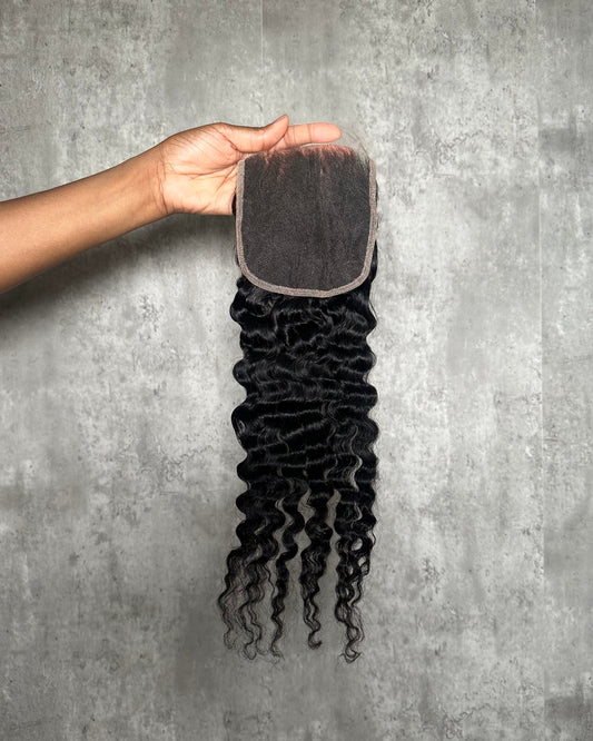 BURMESE CURLY 5X5 HD LACE CLOSURE